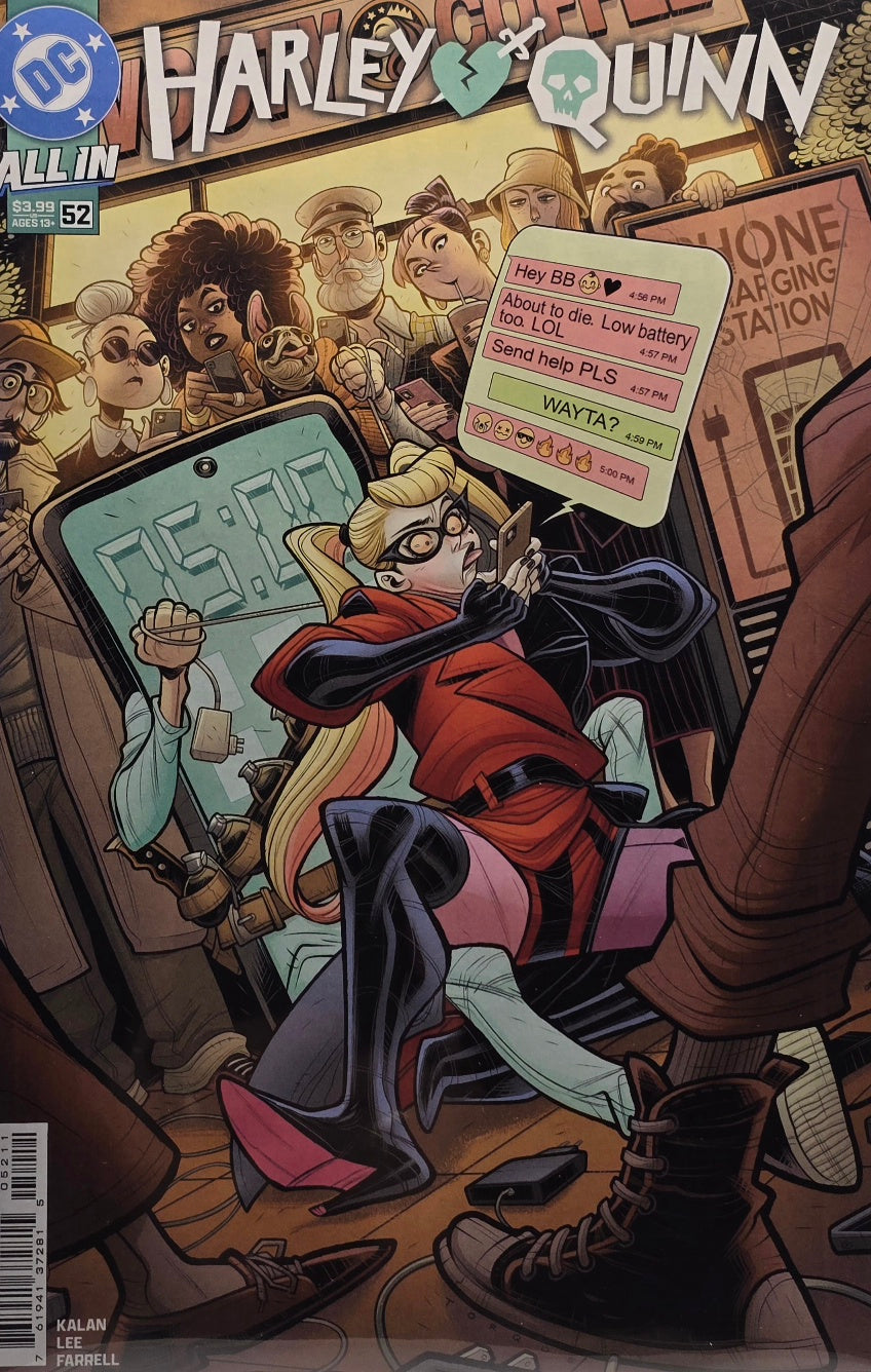 Harley Quinn issue 52 DC All In cover