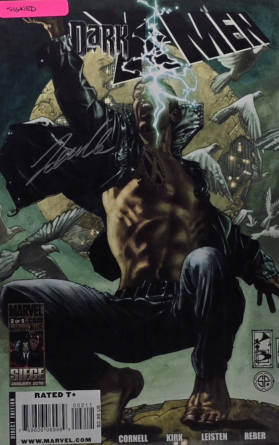 Dark X-Men #2 — Signed (Marvel, 2010) — Siege Tie-In