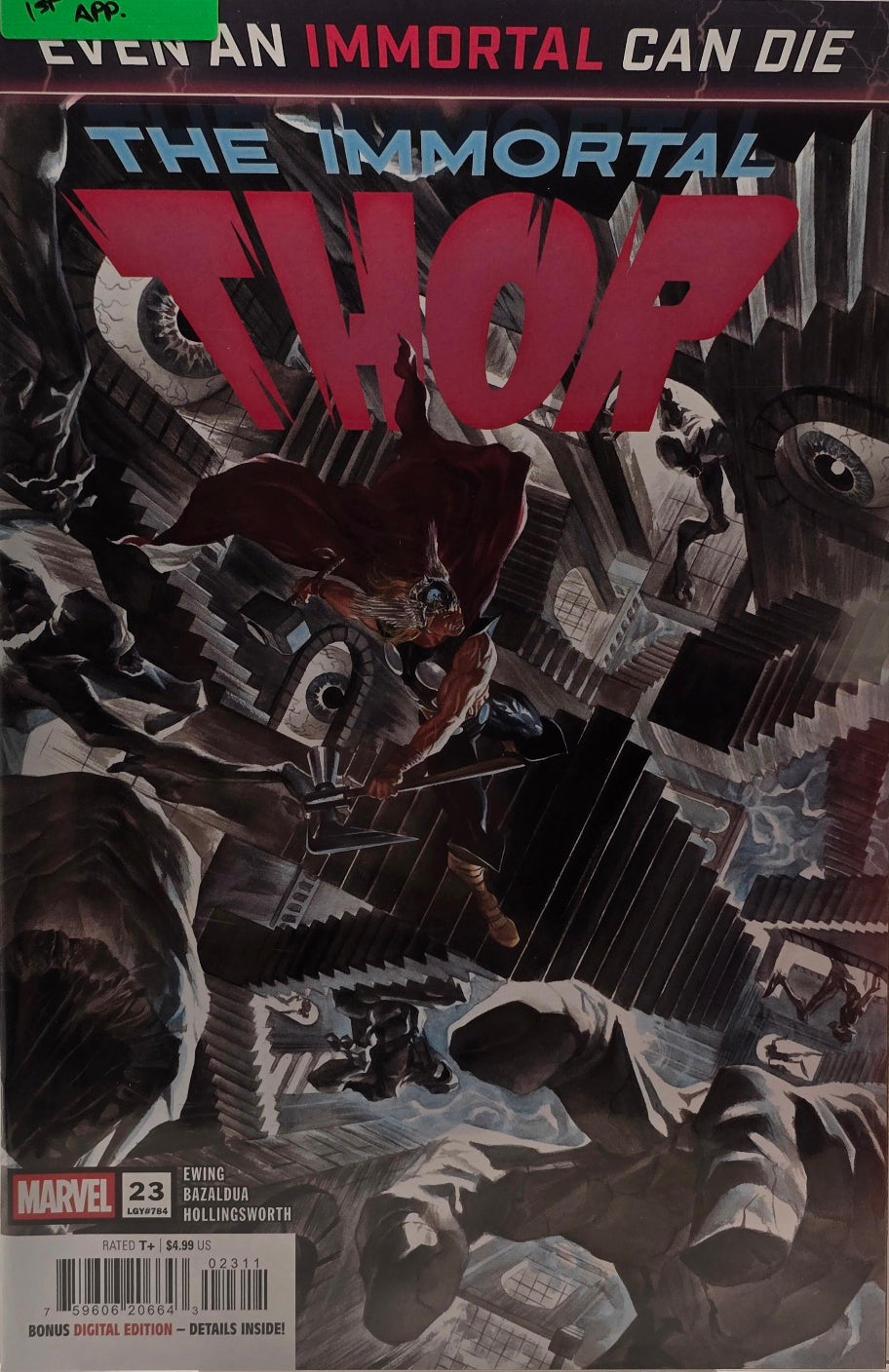 The Immortal Thor #23 (Marvel Comics) — 1st Appearance — Ewing, Bazaldua & Hollingsworth