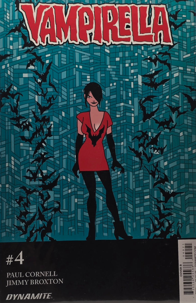 Vampirella #4 Cover B Variant (Dynamite) — Cornell & Broxton
