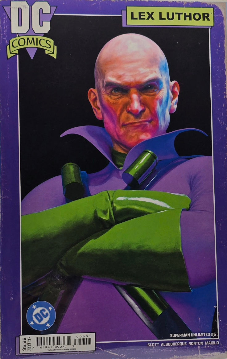 Superman Unlimited #5 — Lex Luthor Variant Cover (DC, Slott/Albuquerque)
