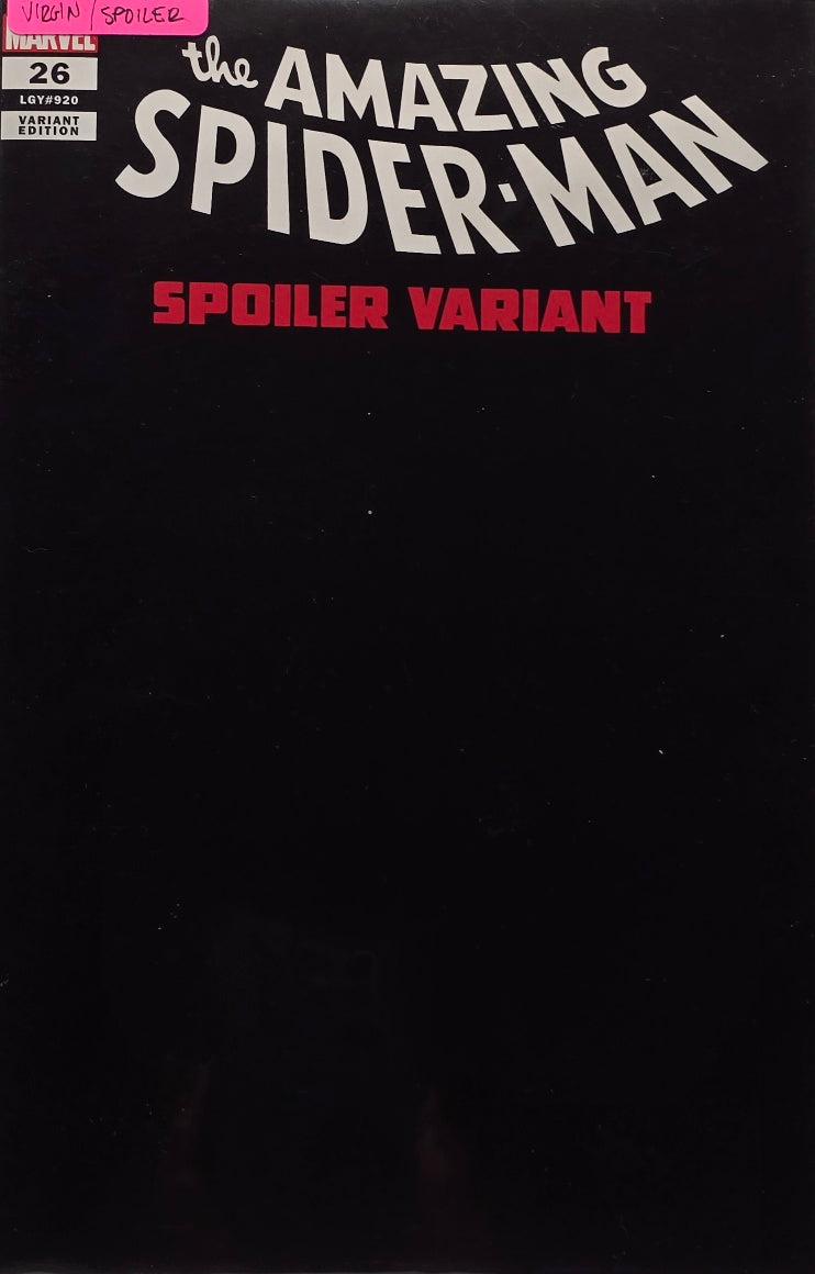 The Amazing Spider-Man #26 (LGY #920) - Spoiler Variant (Marvel)