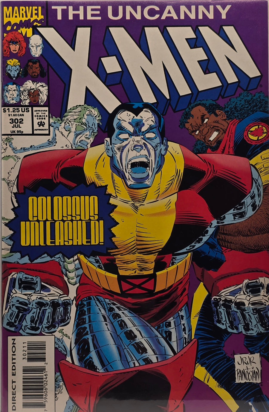 Uncanny X-Men #302 — Colossus Unleashed! (July 1993)