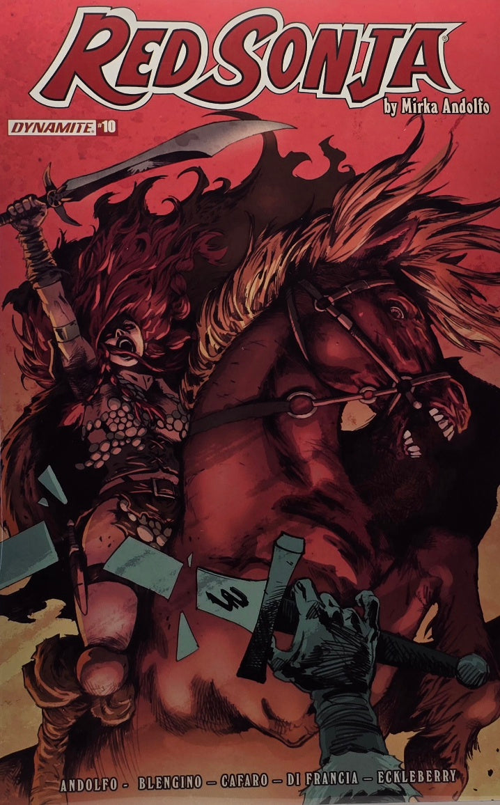 Red Sonja by Mirka Andolfo #10 Cover A (Dynamite) — Andolfo, Blengino, Cafaro, Di Francia & Eckleberry
