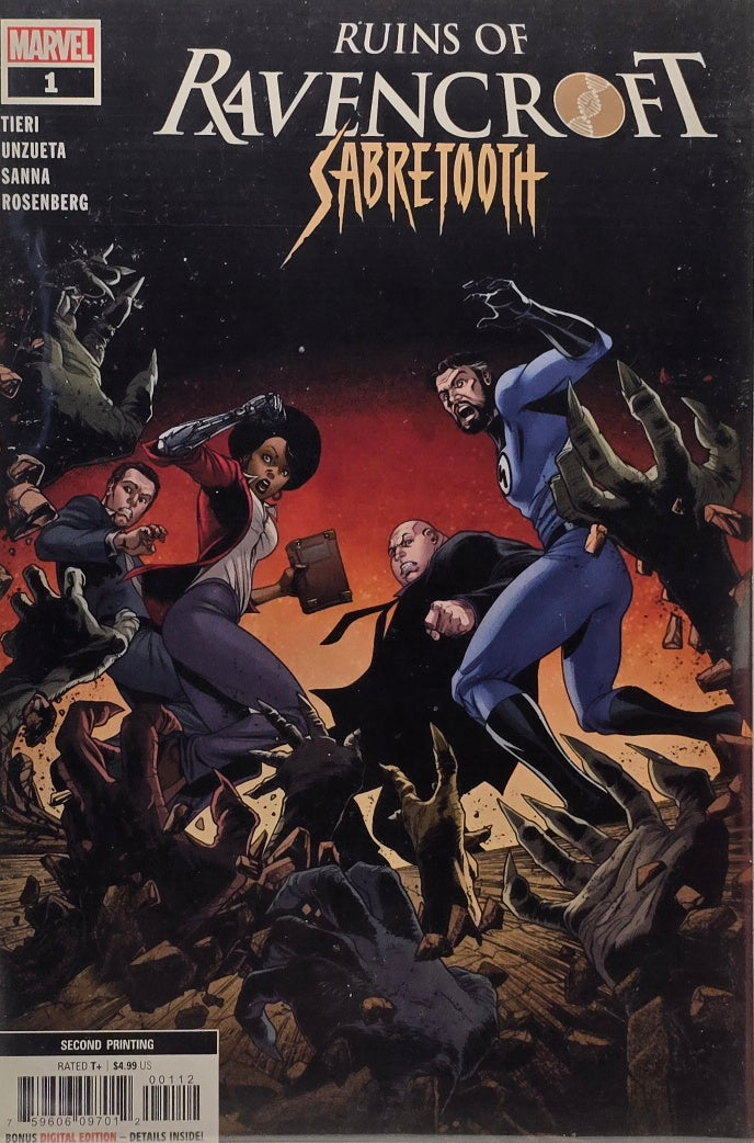 Ruins of Ravencroft: Sabretooth #1 (Marvel Comics) - 2nd Printing