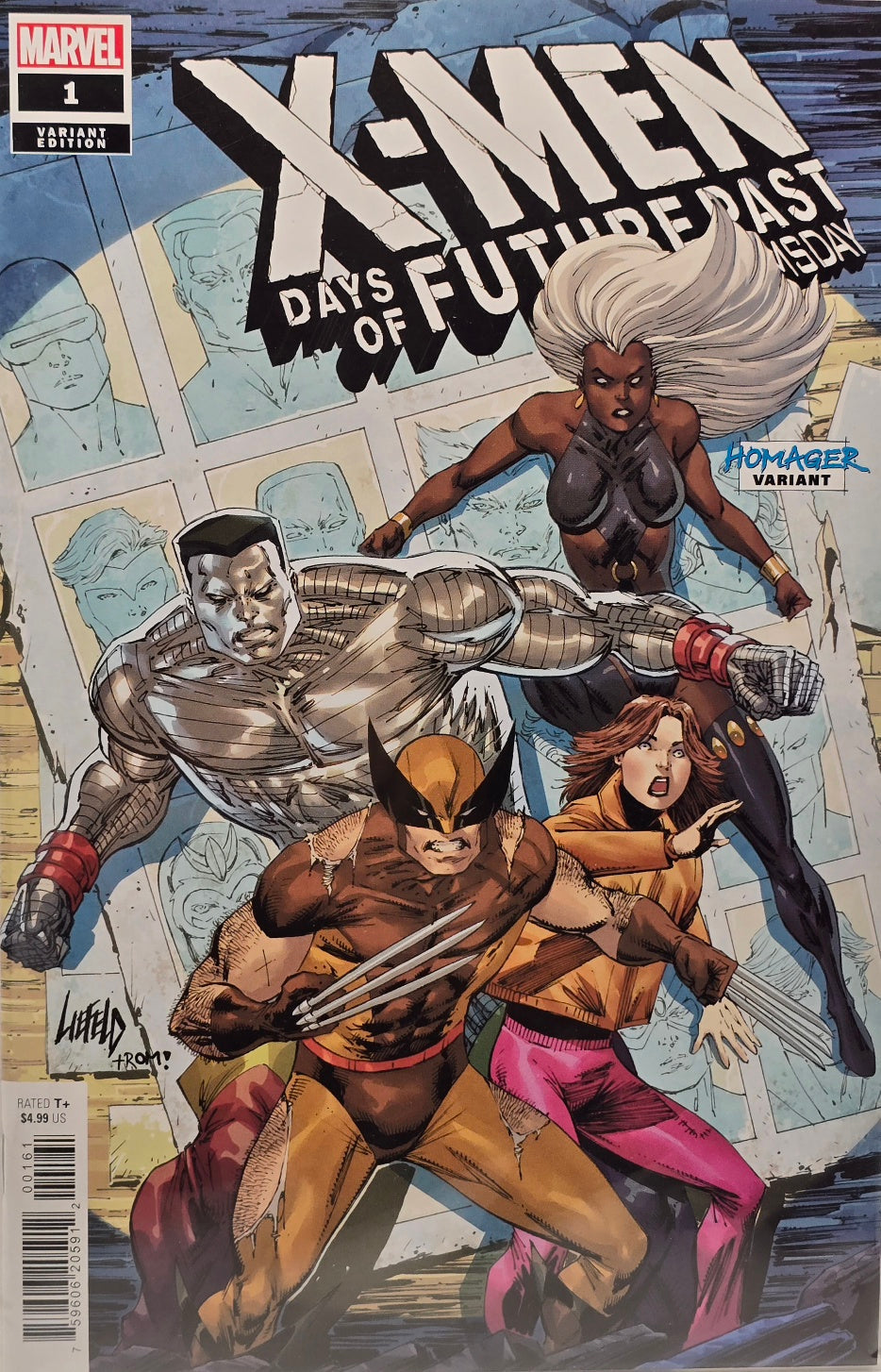 X-Men: Days of Future Past — Doomsday #1 (Homager Variant)