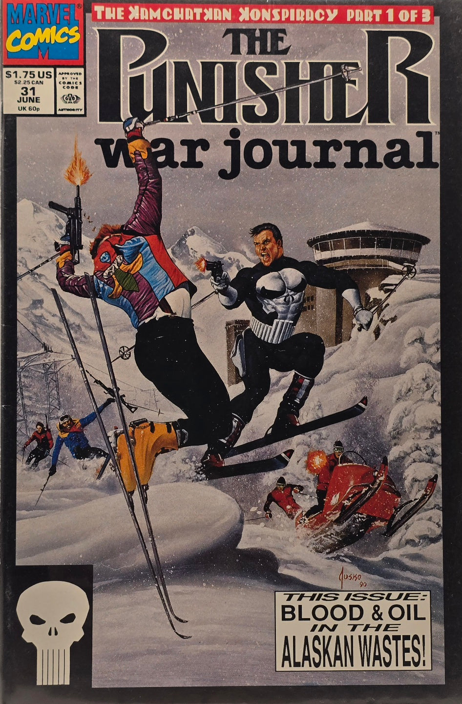 The Punisher War Journal #31 — The Kamchatkan Konspiracy Part 1 of 3 (June 1991)