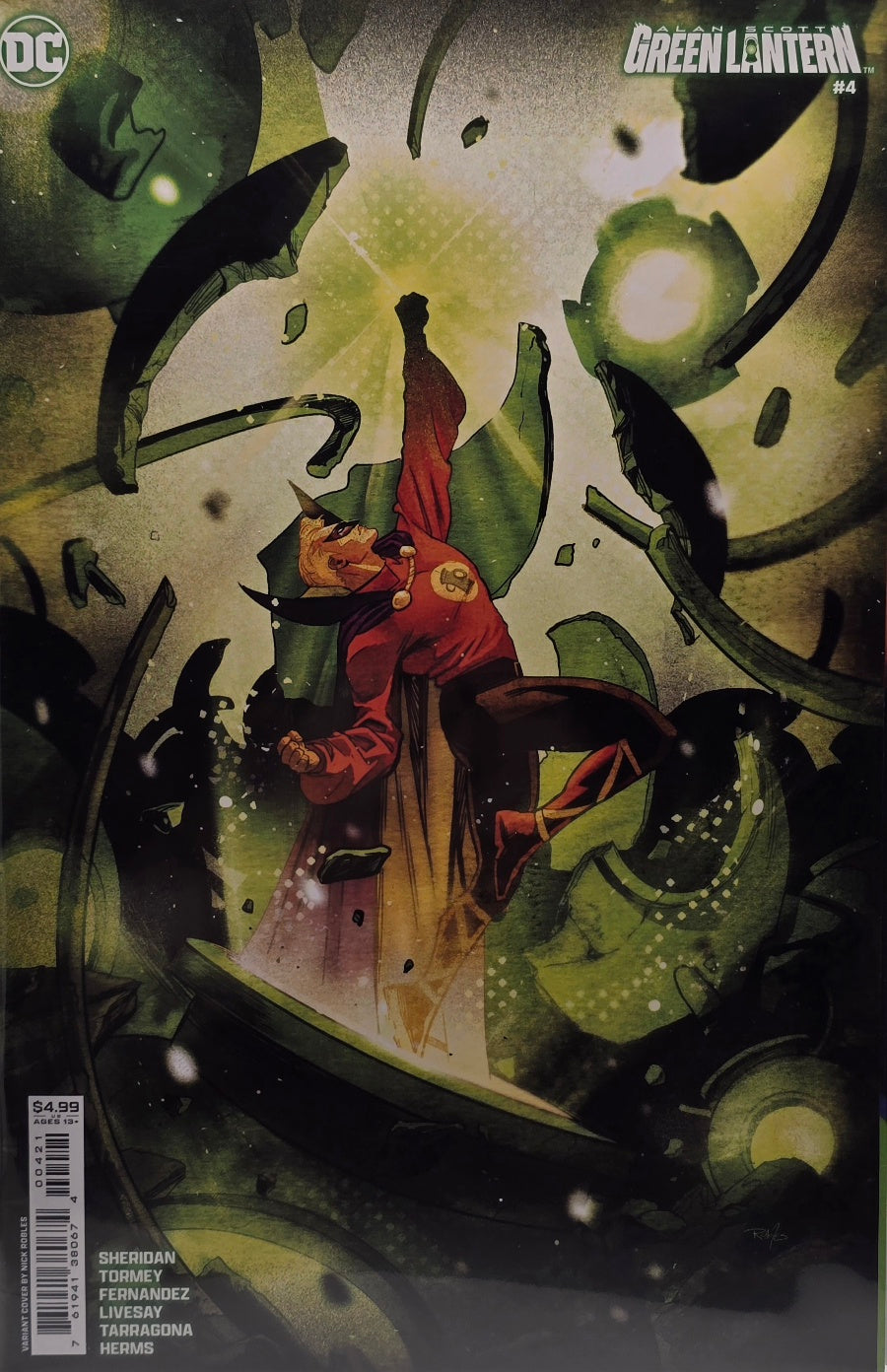 Alan Scott: Green Lantern #4 (Variant Cover)