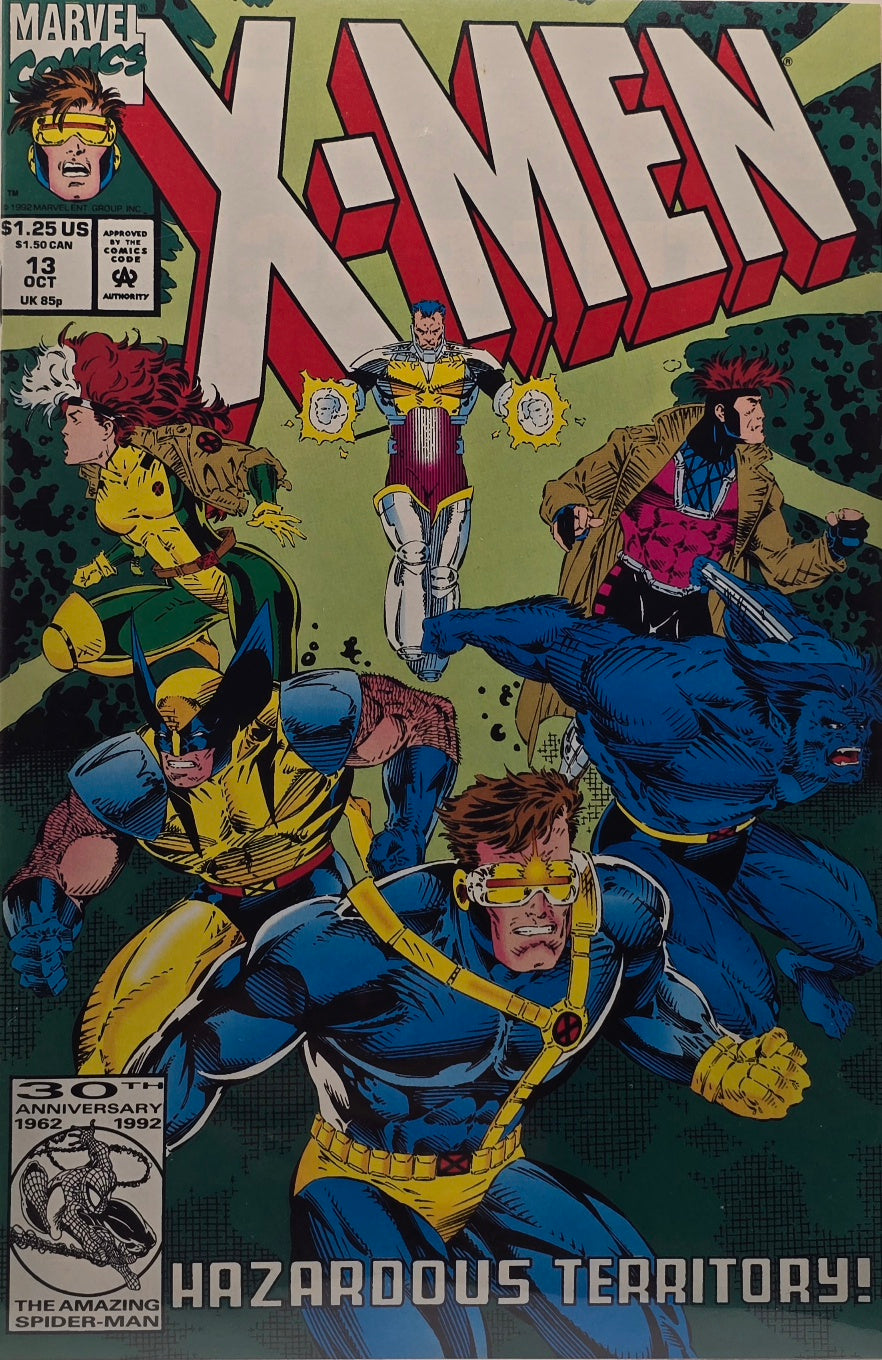 X-Men #13 — Hazardous Territory! (October 1992)