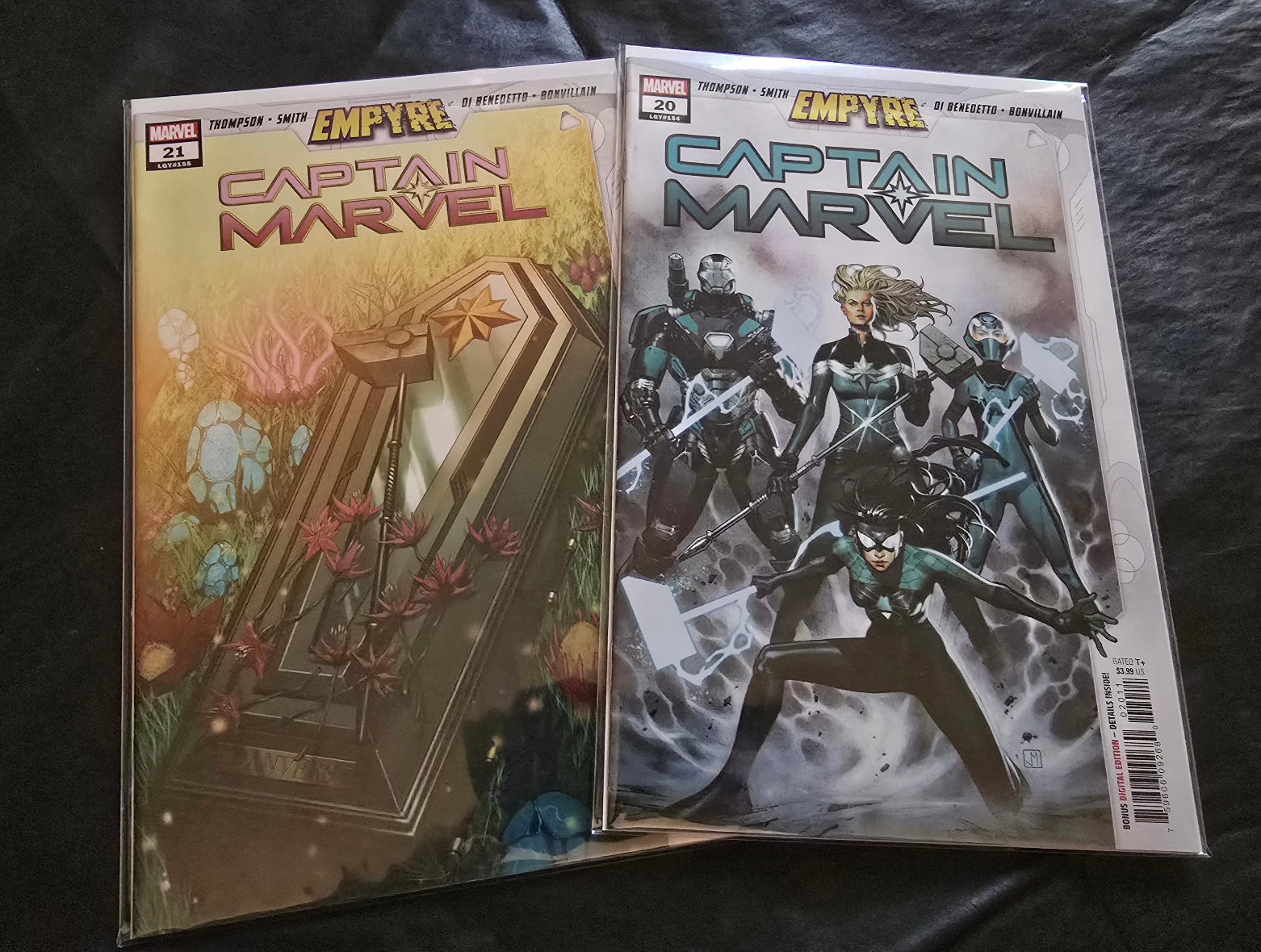 Captain Marvel Comic Lot (4 Comics)