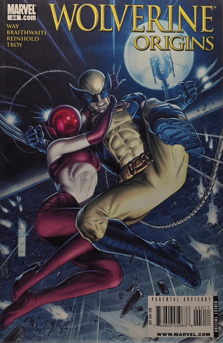 Wolverine Origins #44 (Marvel Comics) — Way, Braithwaite, Reinhold & Troy