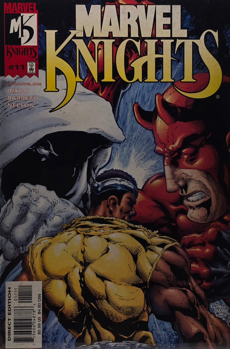Marvel Knights #11 (Marvel Comics) — Dixon, Barreto & Nelson — Moon Knight vs. Daredevil