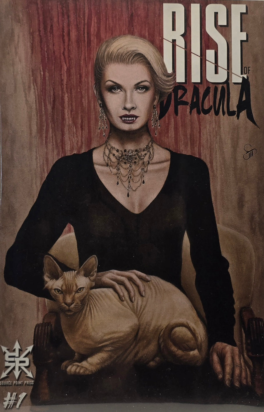 Rise of Dracula #1 — Shannon Cover (Source Point Press)