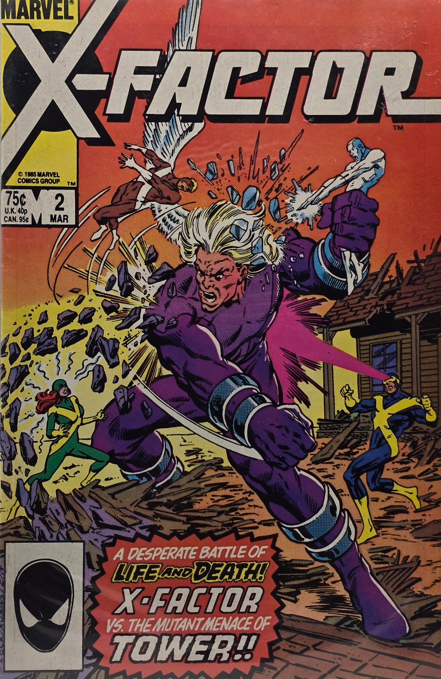 X-Factor #2 — X-Factor vs. the Mutant Menace of Tower! (March 1986)