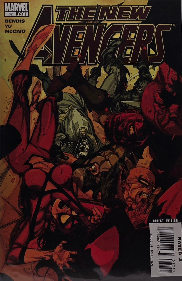 The New Avengers #32 (Marvel Comics) — Bendis, Yu & McCaig