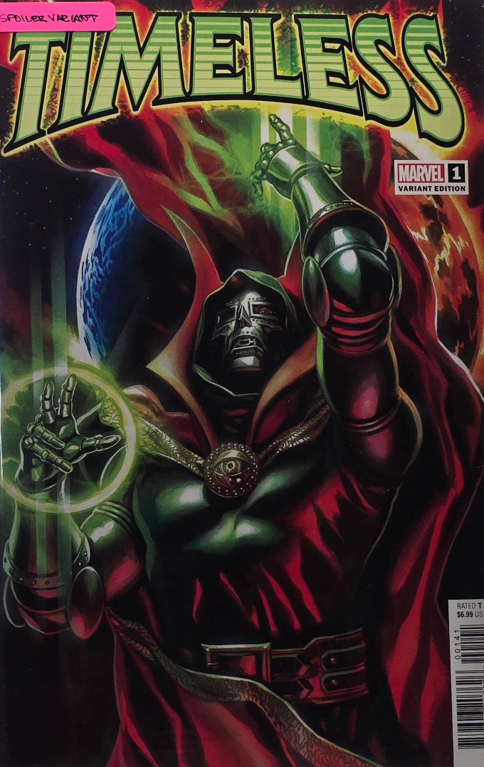 Timeless #1 — Spoiler Variant Edition (Marvel Comics) — Doctor Doom