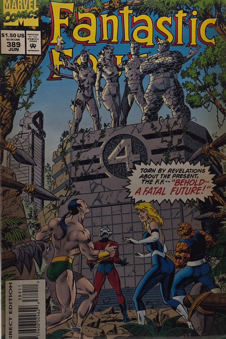 Fantastic Four #389 — "Behold — A Fatal Future!" (Marvel Comics, June 1994)