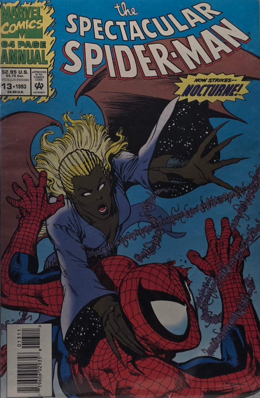 The Spectacular Spider-Man Annual #13 — "Now Strikes — Nocturne!" (Marvel, 1993) — 64 Pages
