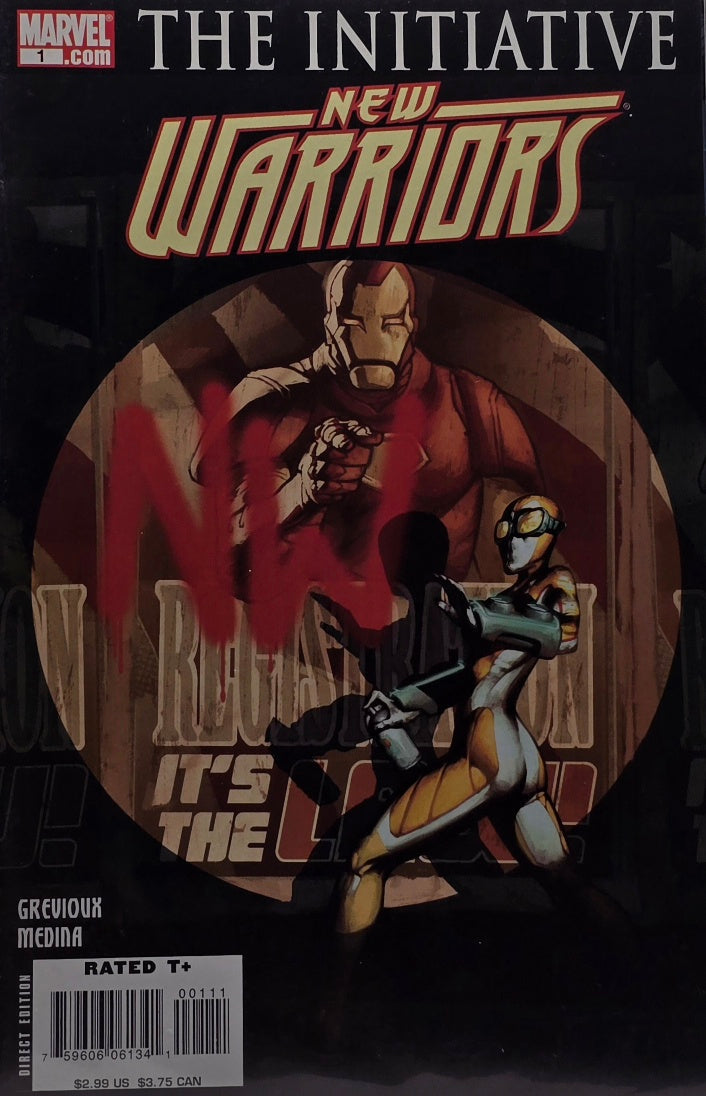 New Warriors #1 — The Initiative (Marvel Comics) — Grevioux & Medina