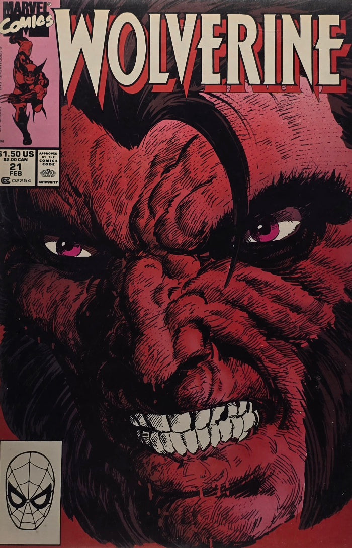 Wolverine #21 (Marvel Comics, February 1990)