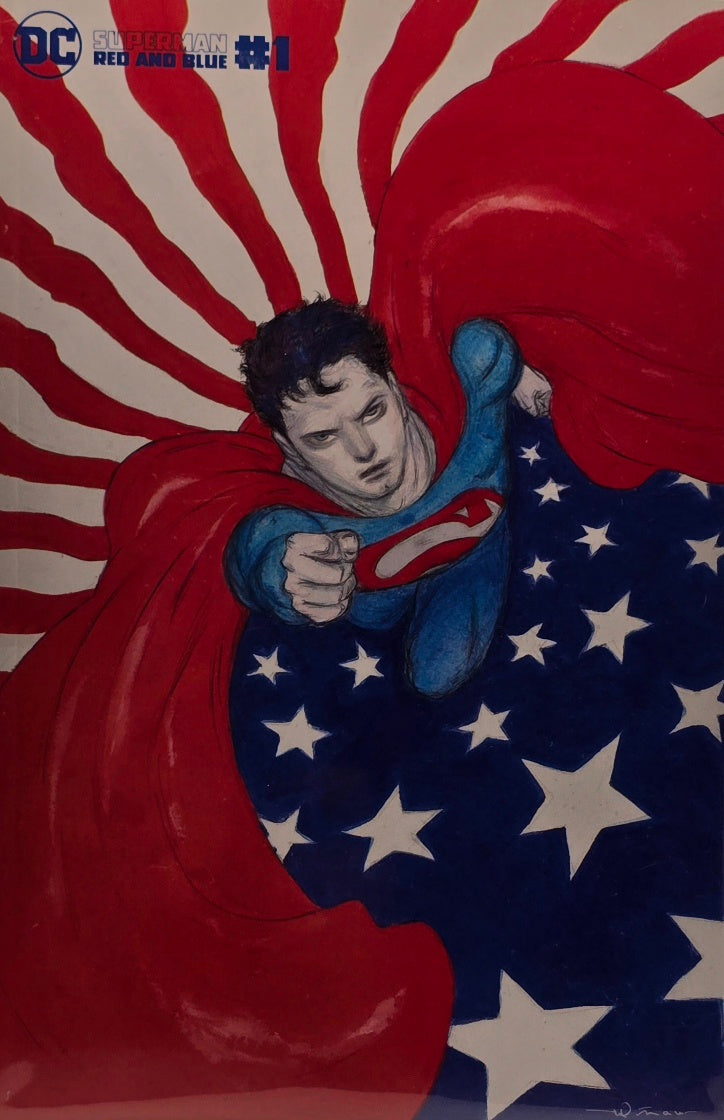 Superman: Red and Blue #1 (DC Comics) — Variant Cover