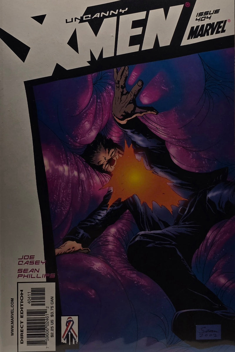 Uncanny X-Men #404 (Marvel) — Casey / Sean Phillips — Direct Edition