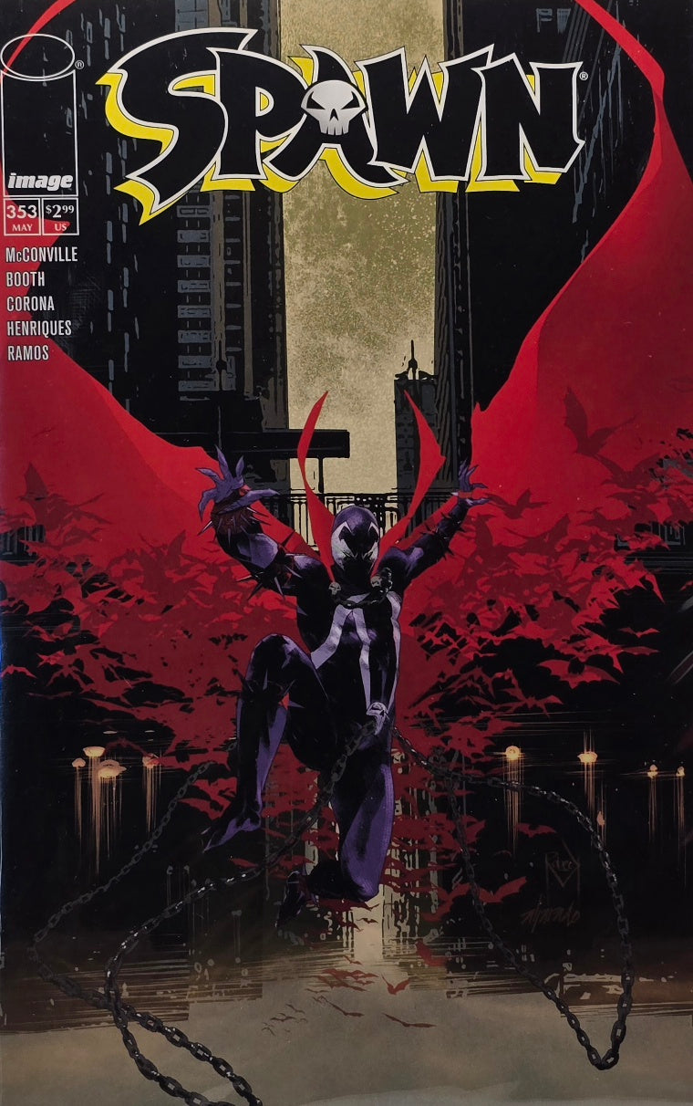 Spawn #353 (Image Comics) — McConville, Booth, Corona, Henriques & Ramos — May