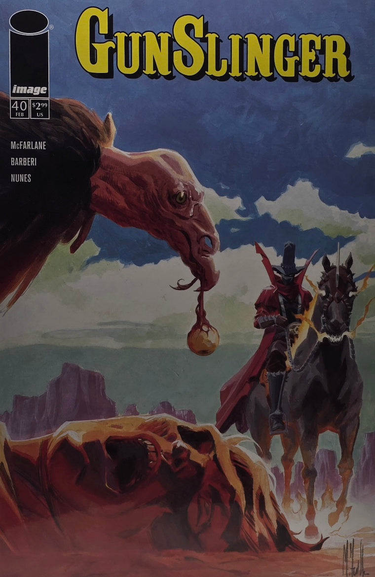 Gunslinger Spawn #40 (Image Comics, February) — McFarlane, Barberi & Nunes