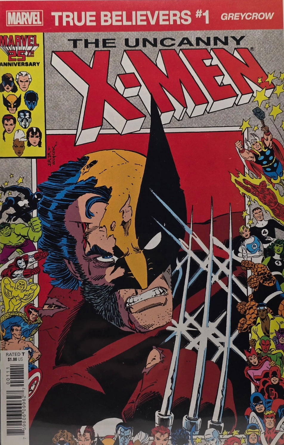 True Believers: Uncanny X-Men — Greycrow #1