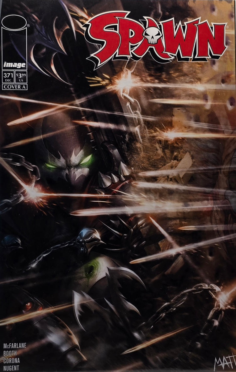 Spawn #371 — Cover A (Image Comics) — McFarlane, Booth, Corona & Nugent — Matt Painted Cover — December