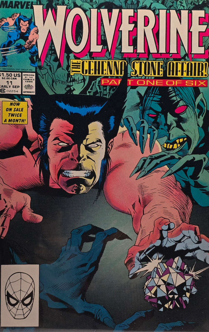 Wolverine #11 — The Gehenna Stone Affair Part One of Six (Marvel)