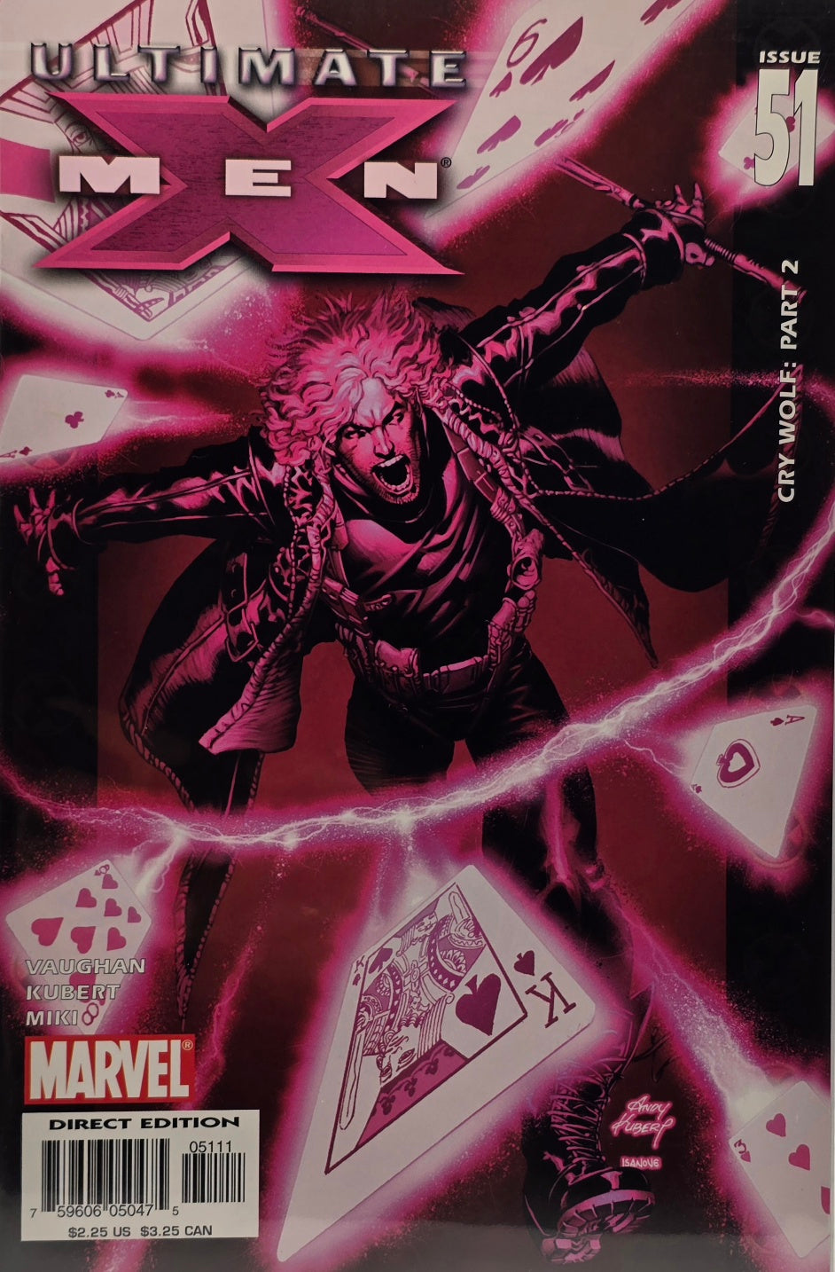 Ultimate X-Men #51 — Cry Wolf: Part 2 (2004)