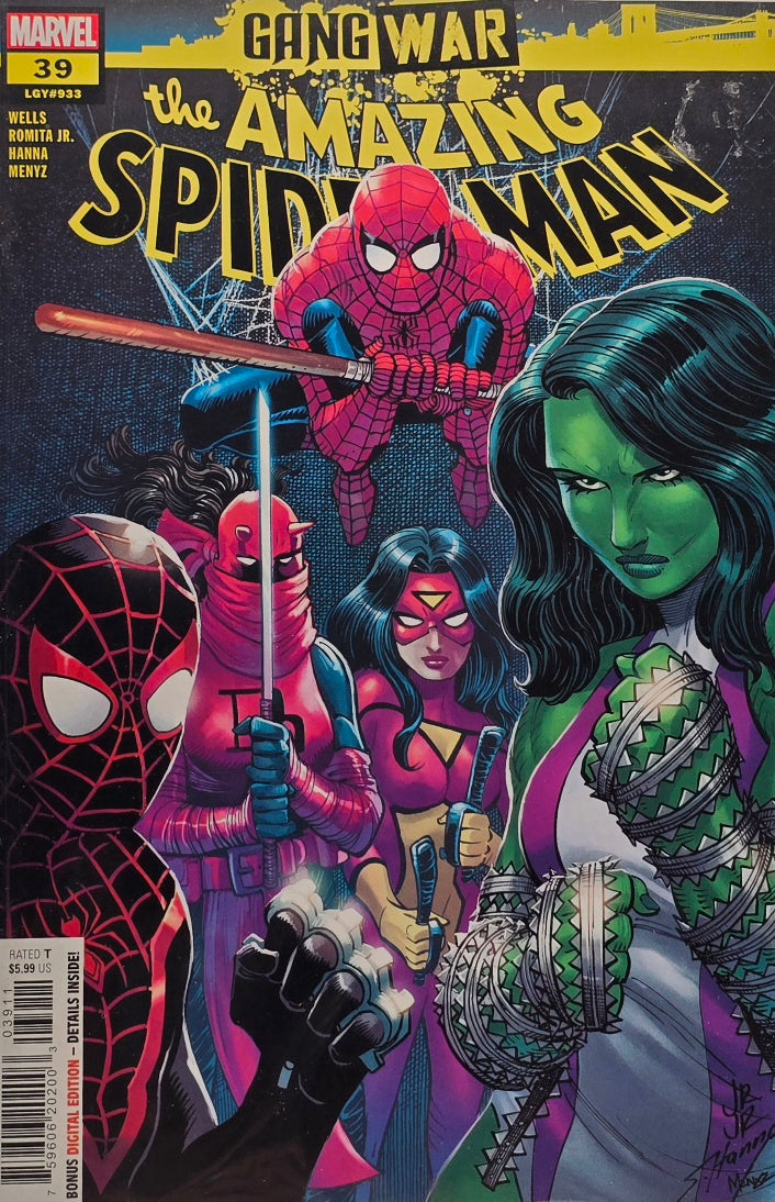 Amazing Spider-Man #39 (Marvel Comics) — Gang War (LGY #933)