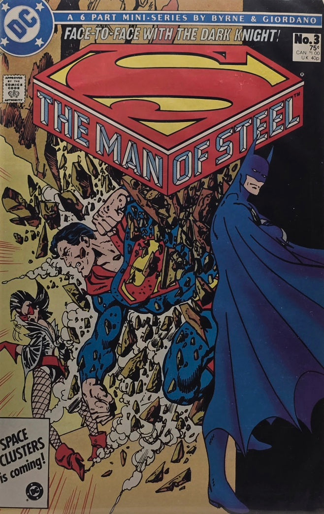 Superman: The Man of Steel #3 (DC Comics, 1986) — Face-to-Face with the Dark Knight!