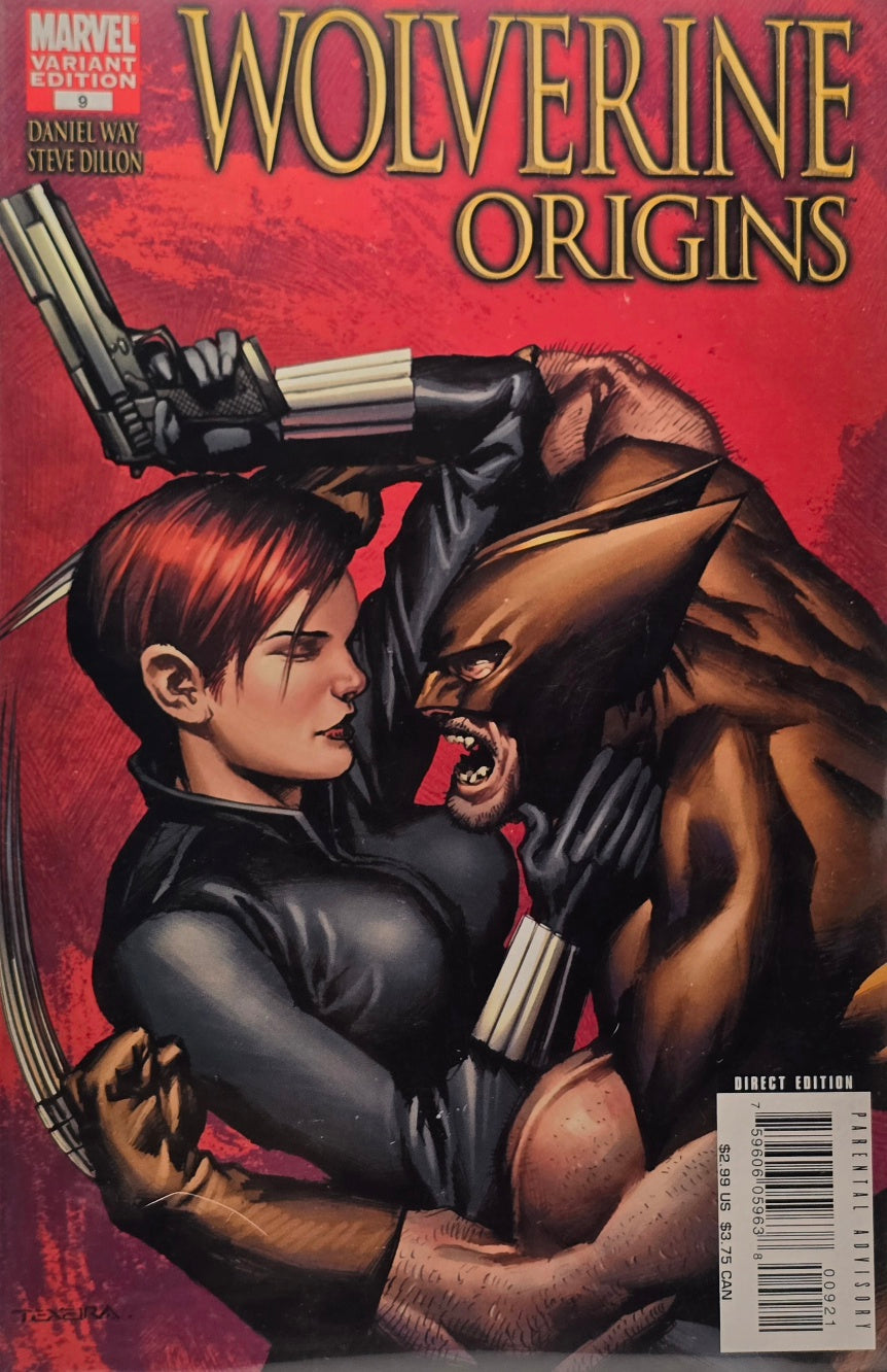 Wolverine: Origins #9 — Variant Edition (Marvel Comics) — Way & Dillon — Black Widow Cover