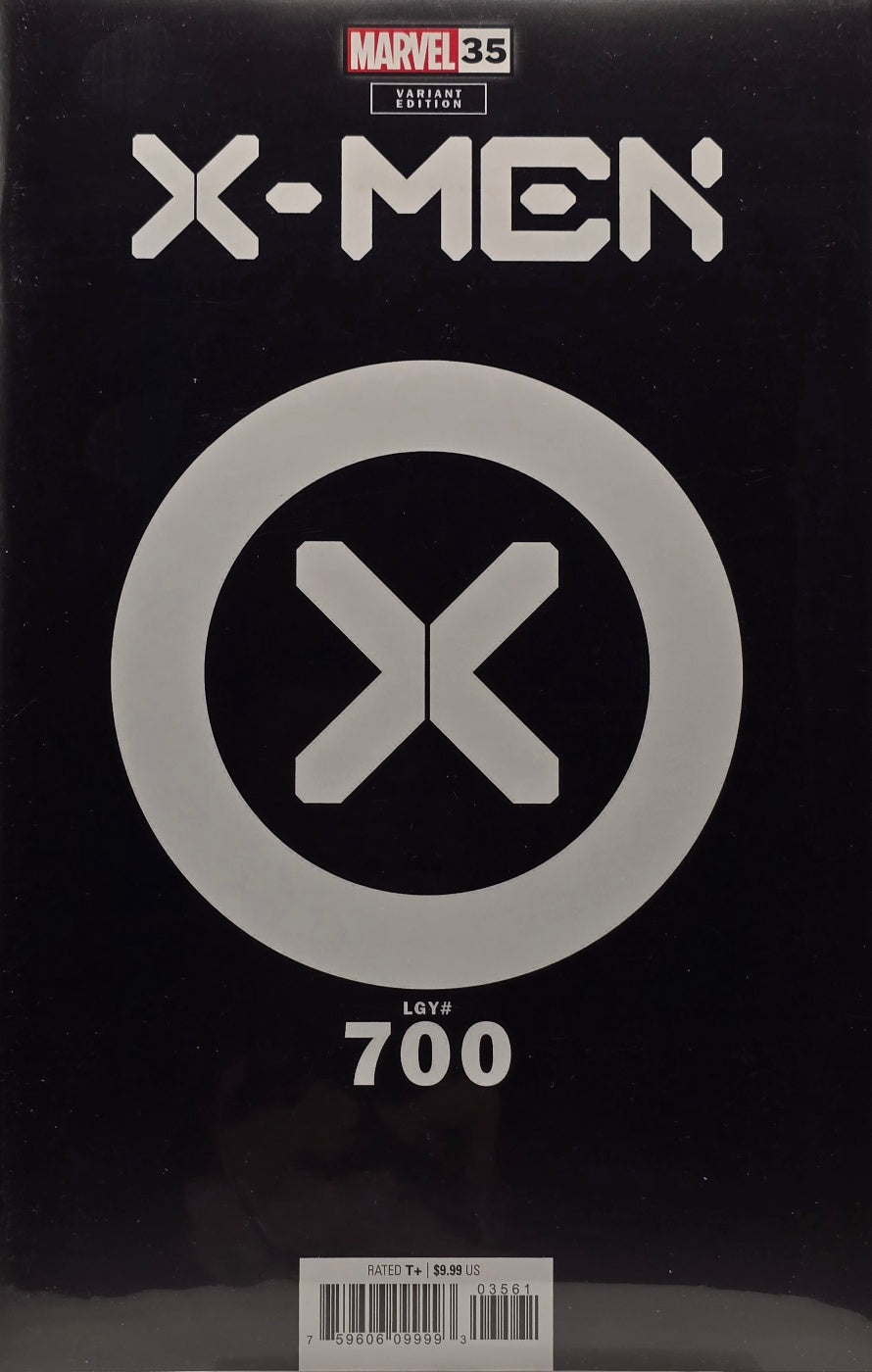 X-Men #35 — Minimalist Black Variant Edition (LGY #700) (Marvel)