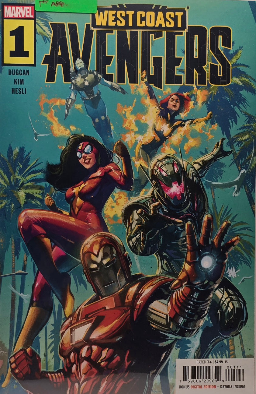 West Coast Avengers #1 (Marvel, 2024) — 1st Issue