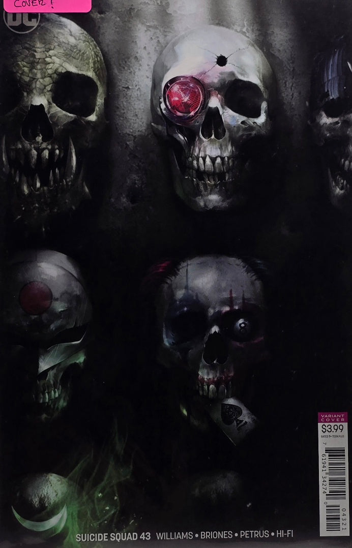 Suicide Squad #43 — Variant Edition (Skulls Cover — Williams / Briones / Petrus / Hi-Fi)