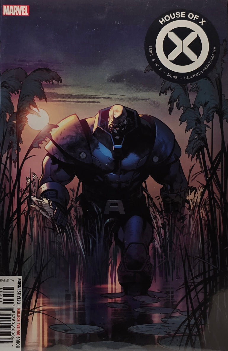 House of X #5 of 6 (Marvel Comics, 2019) — Apocalypse Swamp Cover — Hickman, Larraz & Gracia