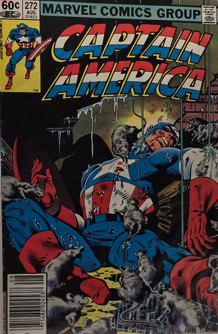 Captain America #272 — Newsstand Edition (Marvel Comics Group, August 1982)