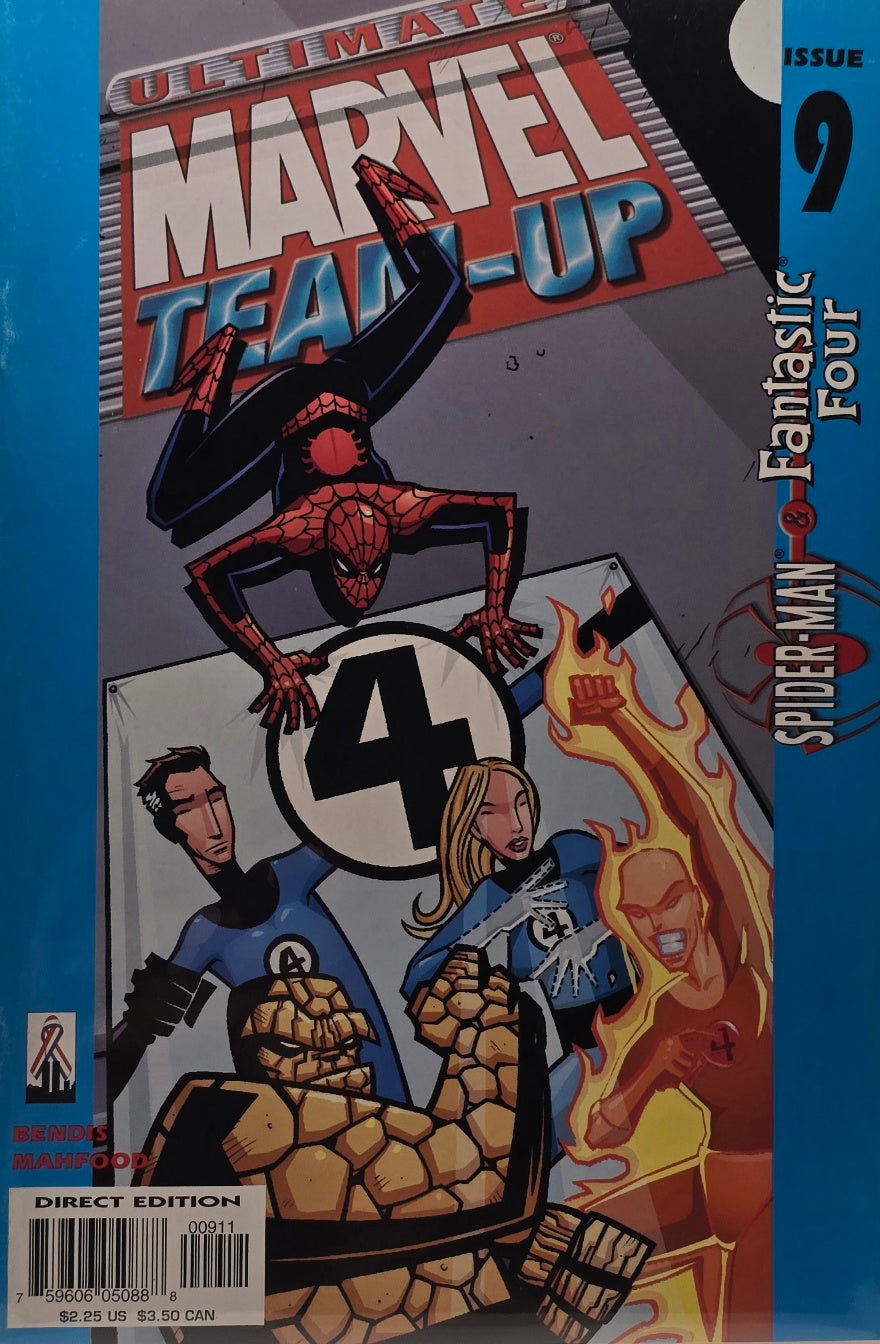 Ultimate Marvel Team-Up #9 — Spider-Man & Fantastic Four (Marvel) — Bendis & Mahfood