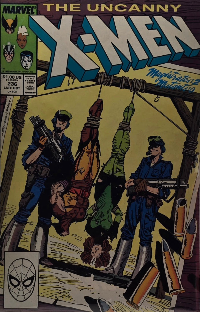 The Uncanny X-Men #236 (Marvel Comics, 1988) - "Busted!"