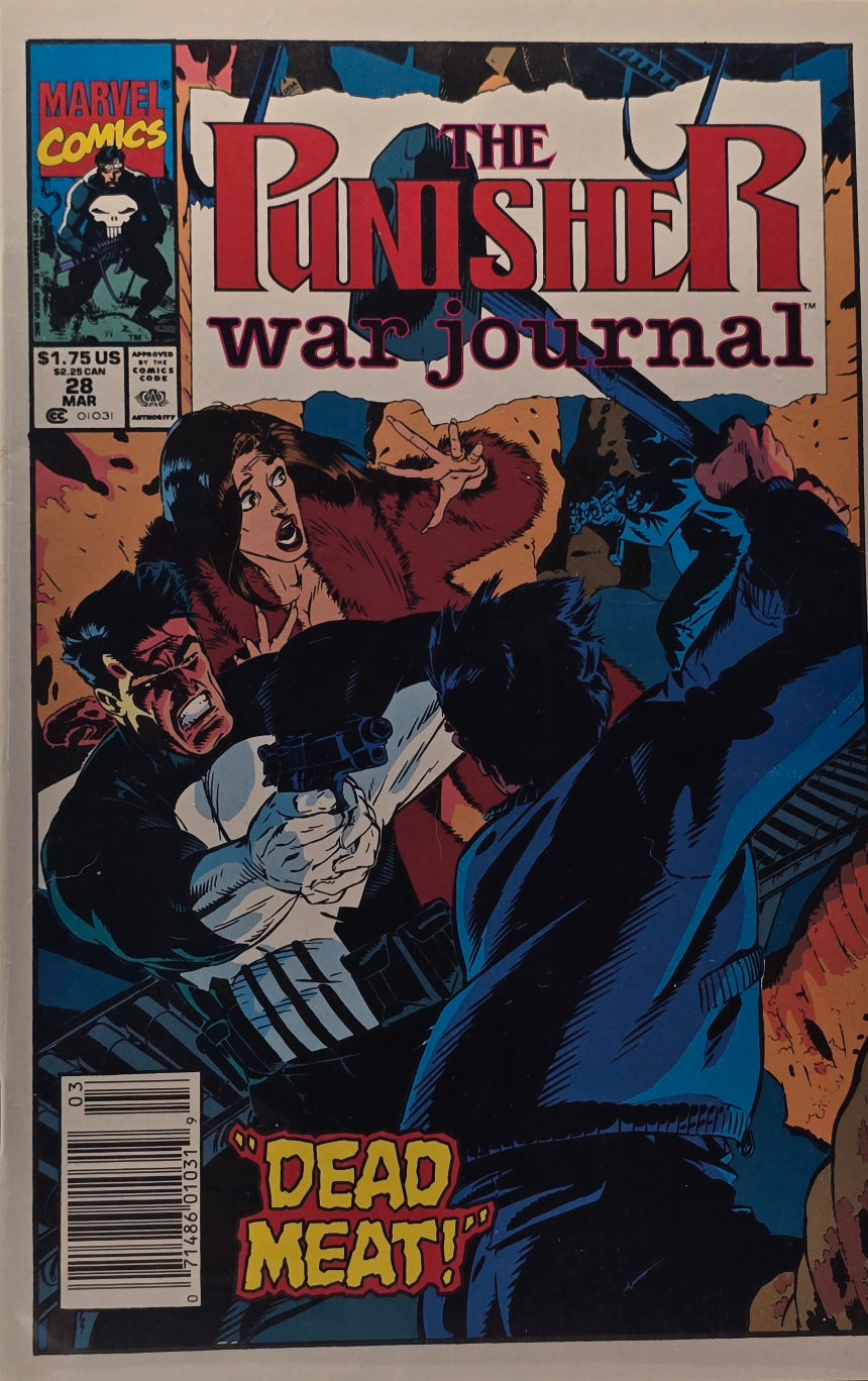 The Punisher War Journal #28 — Dead Meat! (March 1991)
