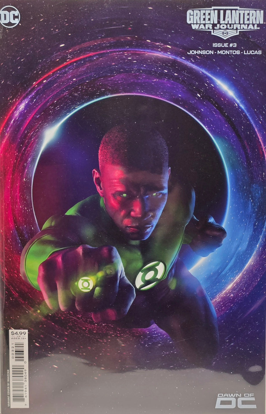 Green Lantern War Journal #3 (Variant Cover)