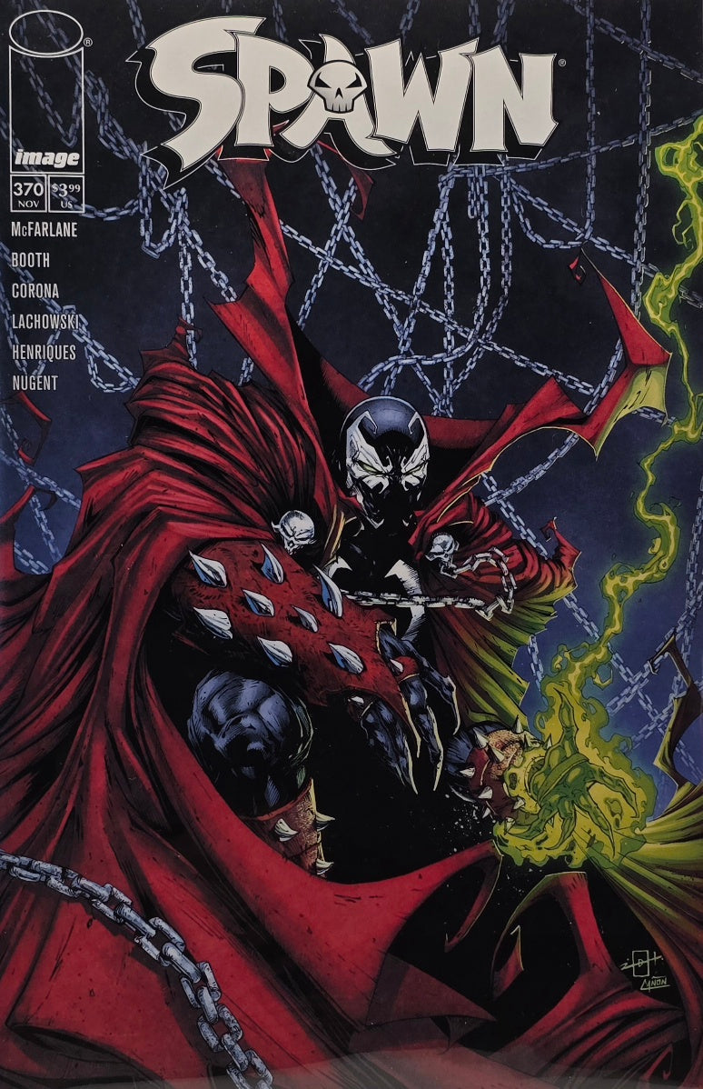 Spawn #370 (Image Comics) — McFarlane, Booth, Corona, Lachowski, Henriques & Nugent — November