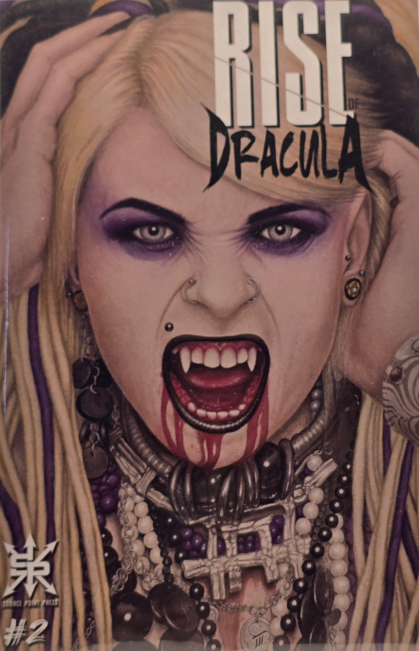 Rise of Dracula #2 — Shannon Cover (Source Point Press)
