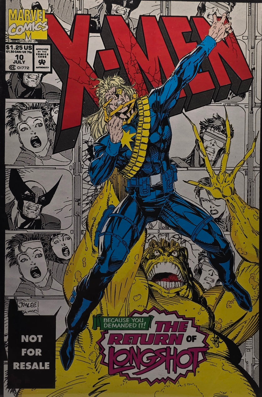 X-Men #10 — The Return of Longshot! —   (Marvel)