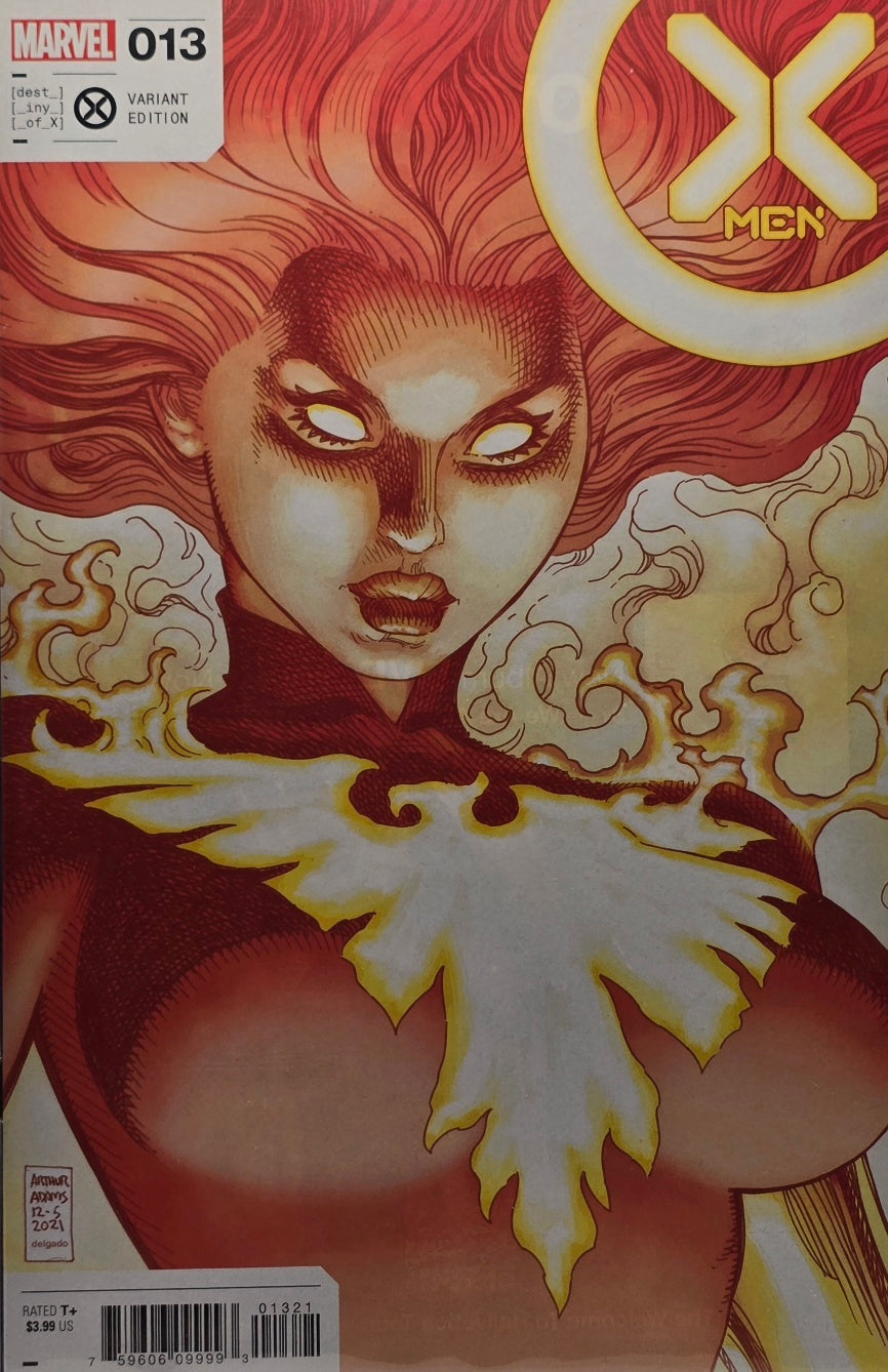X-Men #13 (Marvel) — Variant Edition — Destiny of X — Arthur Adams — Jean Grey / Dark Phoenix Portrait