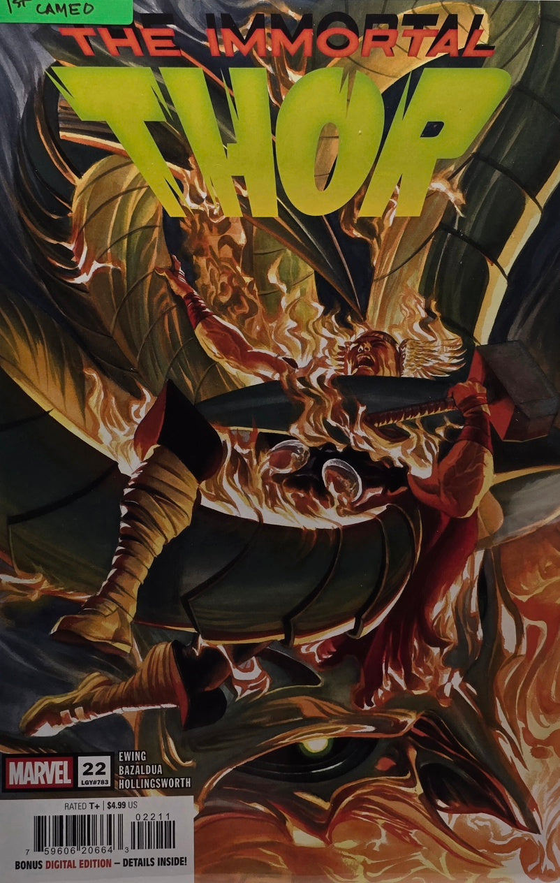 The Immortal Thor #22 (Marvel Comics) — 1st Cameo Appearance — Ewing, Bazaldua & Hollingsworth