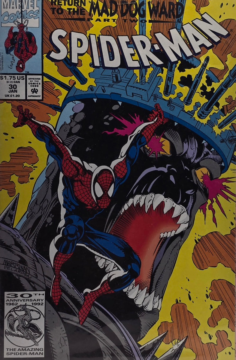 Spider-Man #30 (Marvel Comics, January 1993) — Return to the Mad Dog Ward — Part Two